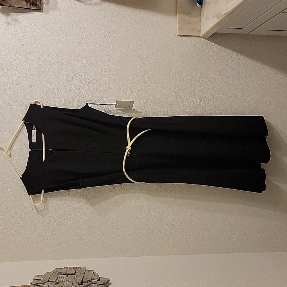 Calvin Klein, black dress, size 10